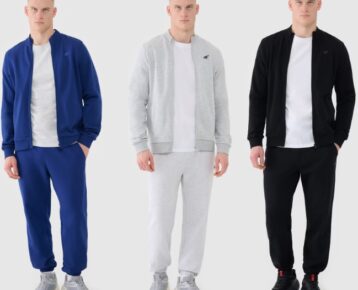 4F new collection: Pánske teplákové jogger nohavice TTROM1139