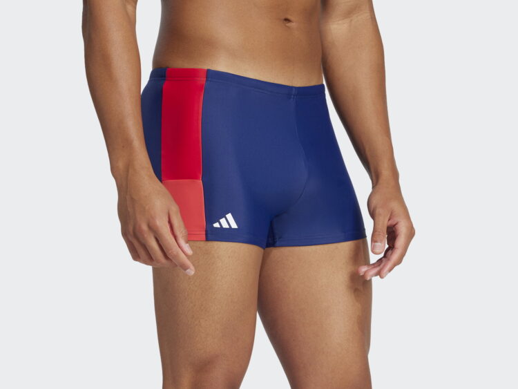 2025 new edition: ADIDAS Block Boxer Infinitex Fitness Eco pánske plavecké plavky / boxerky