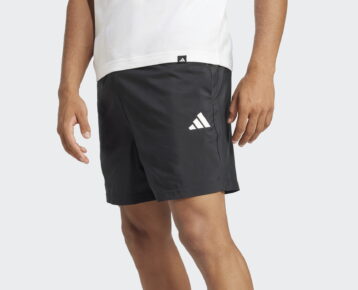 2025 nová kolekcia: Pánske športové šortky ADIDAS Essentials Small Logo Chelsea black
