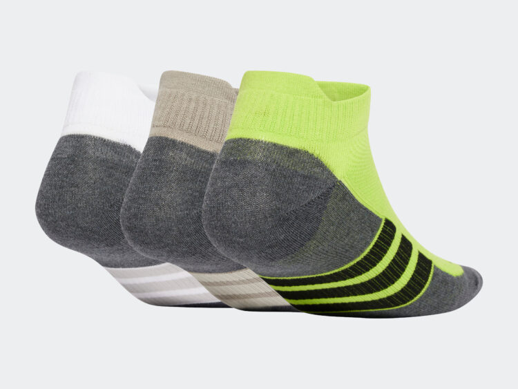 2025 new edition : Športové členkové ponožky 3x Adidas Light Low Cut Sock Climacool (3 PÁRY)