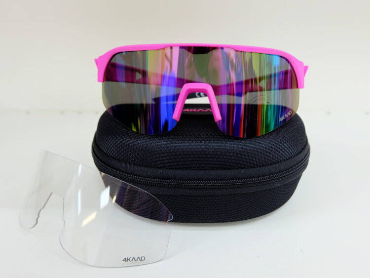 2025 AKCIA: Športové okuliare 4KAAD Pulse Active pink Revo pink XC-Optic® Glasses