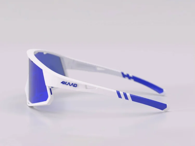 2025 AKCIA: Športové okuliare 4KAAD Mirador Sports Glasses white, blue mirror