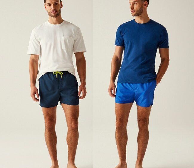 Akcia nová kolekcia: Pánske šortky Regatta Mawson Swim Short III RMM016