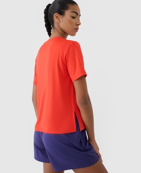 4F new collection: Dámske rýchloschnúce tréningové tričko TFTSF1236