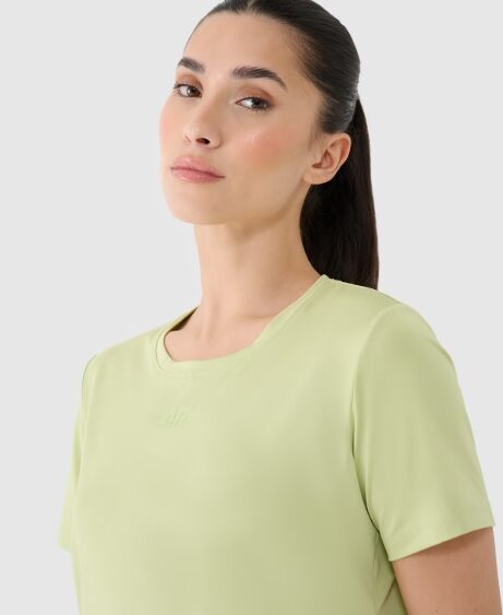 4F new collection: Dámske rýchloschnúce tréningové tričko TFTSF1236
