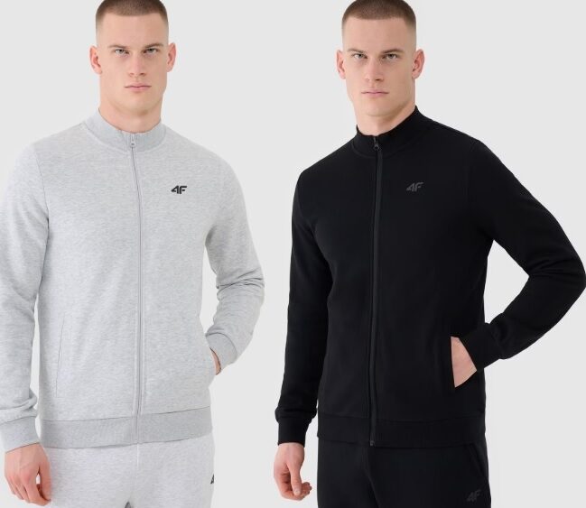 4F new collection: Pánska tepláková mikina 4F Sportstyle TSWSM1463