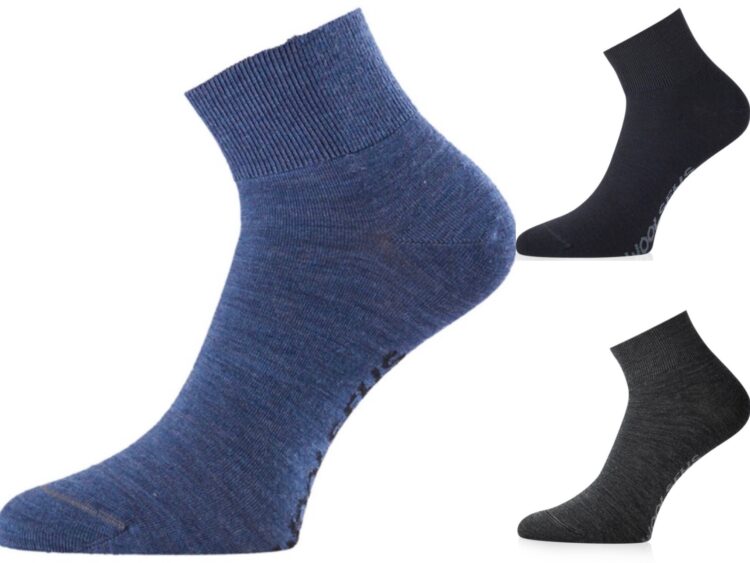 1 AKCIA: Ponožky na každodenné nosenie Lasting MERINO Wool Super Soft Daily Socks 16MC FWE
