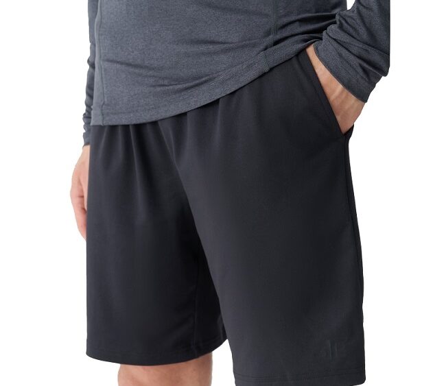 4F new collection: Pánske rýchloschnúce tréningové šortky TFSHM0911