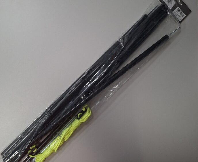 Sada oceľových tyči s lanom Regatta Canopy Pole Set RCE171