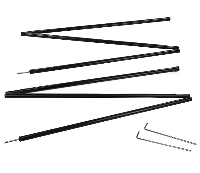 Sada oceľových tyči s lanom Regatta Canopy Pole Set RCE171