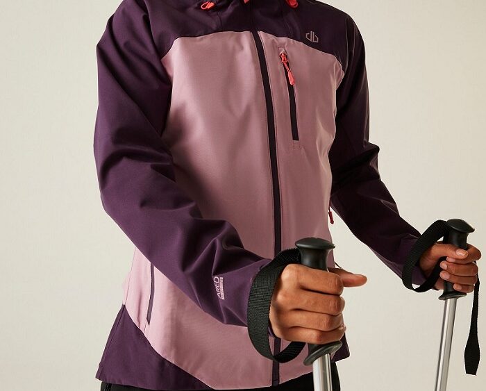2026 Akcia Dare2b nová kolekcia: Dámska turistická bunda Wmn Torrek II Jacket DWW587 plum