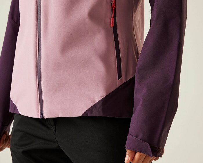 2026 Akcia Dare2b nová kolekcia: Dámska turistická bunda Wmn Torrek II Jacket DWW587 plum