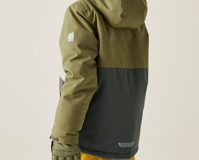 Akcia Dare2b Výpredaj: Detská lyžiarska bunda Send It Jacket DKP564 olive