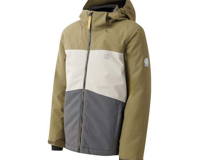 Akcia Dare2b Výpredaj: Detská lyžiarska bunda Send It Jacket DKP564 olive