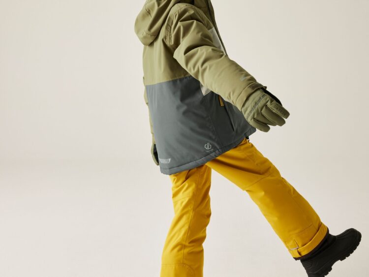 Akcia Dare2b Výpredaj: Detská lyžiarska bunda Send It Jacket DKP564 olive