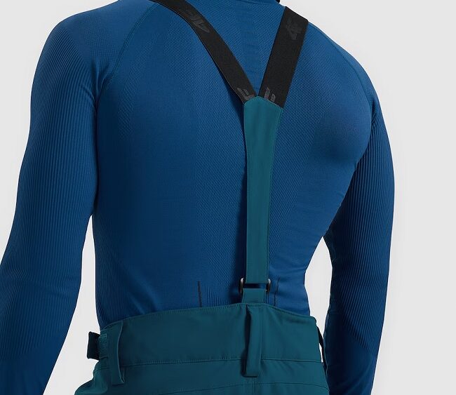 4F new collection: Pánske lyžiarske nohavice TFTRM0924 NeoDry 5.000 petrol blue