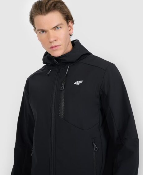 4F new collection: Pánska trekingová softshellová bunda NeoDry 8000 TSOFM506