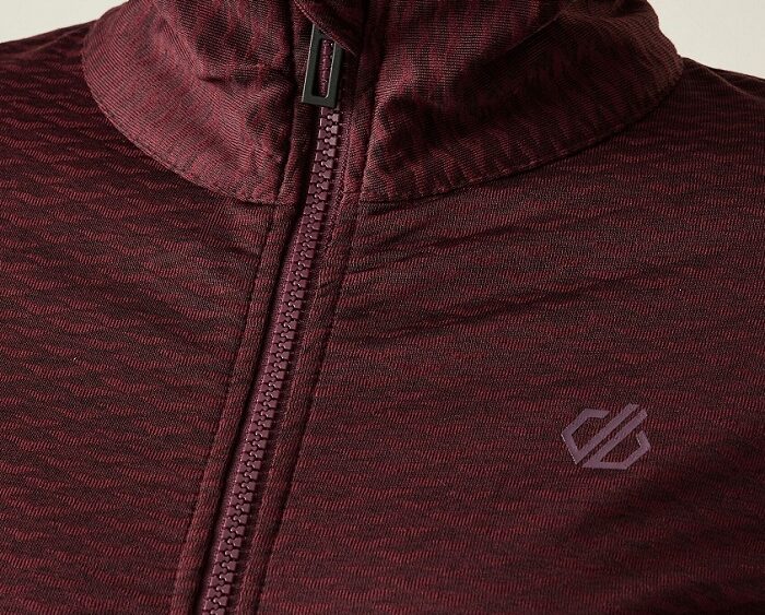 2026 Akcia Dare2b nová kolekcia: Dámska funkčná mikina Elation IV Core Stretch DWL620 figová