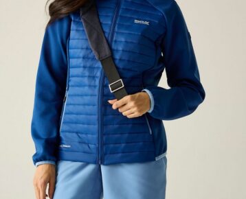2026 Akcia Regatta nová kolekcia: Dámska športová hybridná bunda Wms Clumber Hybrid RWN404 blue
