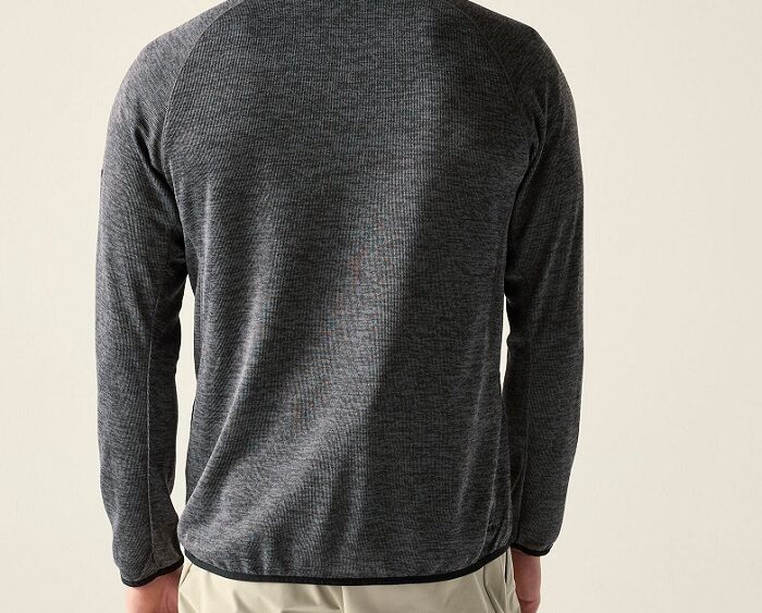 2026 Akcia Dare2b nová kolekcia: Pánska ľahká funkčná mikina Torrek II Fleece DMA759 grey