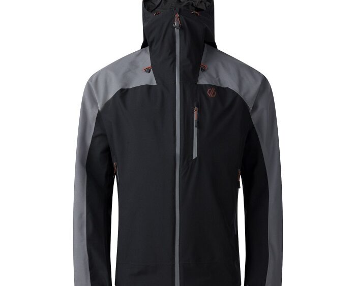 2026 Akcia Dare2b nová kolekcia: Pánska turistická bunda Torrek III Jacket DMW606 grey/black