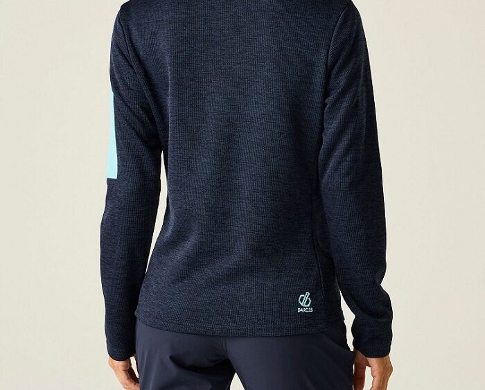 2026 Akcia Dare2b nová kolekcia: Dámska ľahká funkčná mikina Torrek II Fleece DWA762 navy