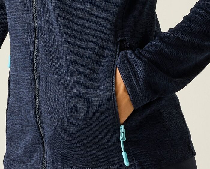 2026 Akcia Dare2b nová kolekcia: Dámska ľahká funkčná mikina Torrek II Fleece DWA762 navy