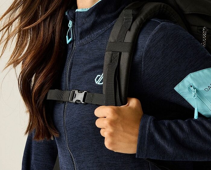 2026 Akcia Dare2b nová kolekcia: Dámska ľahká funkčná mikina Torrek II Fleece DWA762 navy