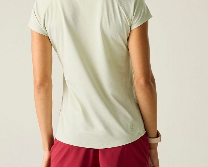 2026 Akcia Dare2b nová kolekcia: Dámske funkčné tričko Corral Tee DWT506 almond milk