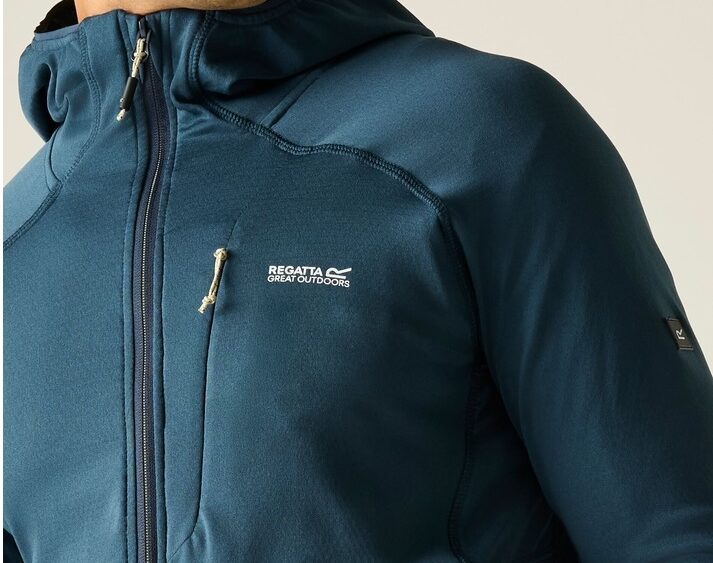 2026 Akcia Regatta nová kolekcia: Pánska funkčná mikina Kadley Midlayer RML311 navy