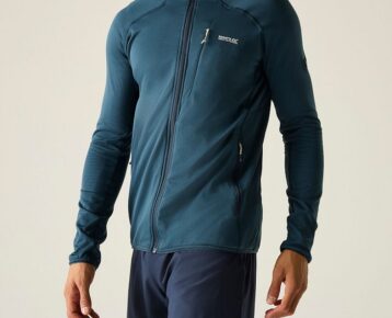2026 Akcia Regatta nová kolekcia: Pánska funkčná mikina Kadley Midlayer RML311 navy
