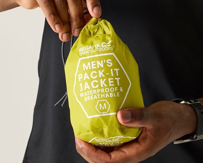 2026 Akcia Regatta nová kolekcia: Pánska ľahká zbaliteľná bunda Pk It Jkt III RMW281