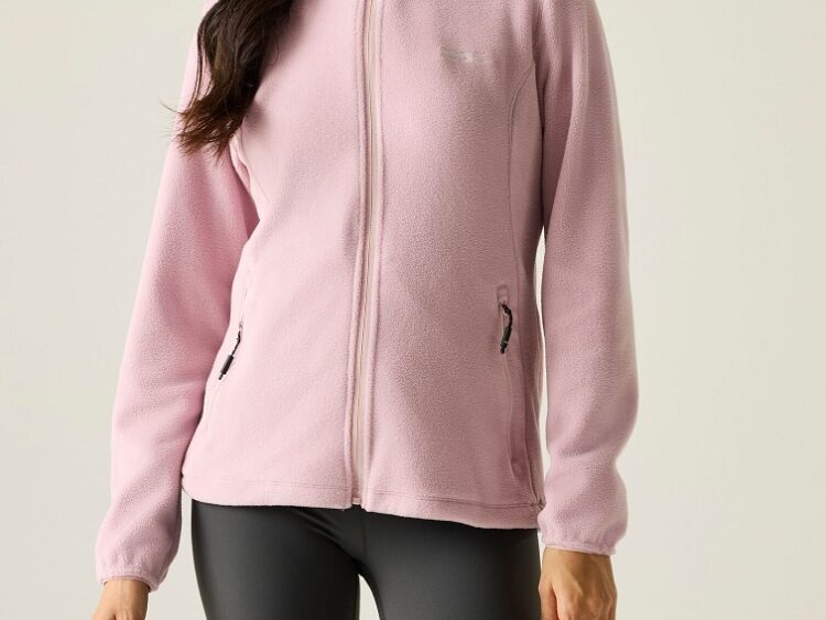 2026 Akcia Regatta nová kolekcia: Dámska fleecová mikina Floreo IV RWA528 pink