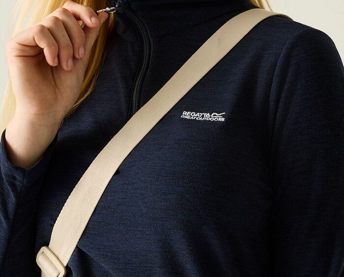 2026 Akcia Regatta nová kolekcia: Dámska fleecová mikina Sweethart Marl RWA775