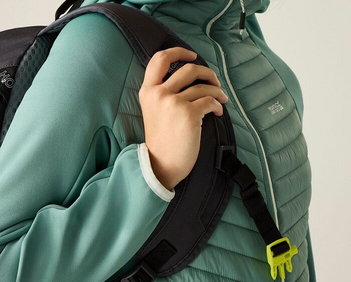 2026 Akcia Regatta nová kolekcia: Dámska hybridná bunda Wms Andreson Hybrid RWN403 green