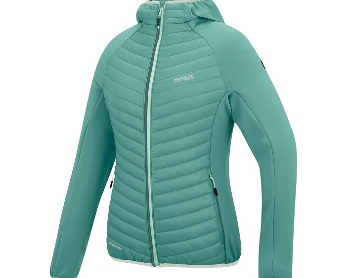 2026 Akcia Regatta nová kolekcia: Dámska hybridná bunda Wms Andreson Hybrid RWN403 green