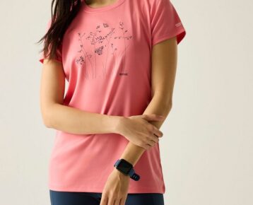 2026 Akcia Regatta nová kolekcia: Dámske funkčné tričko Women´s Fingal RWT370 peach pink