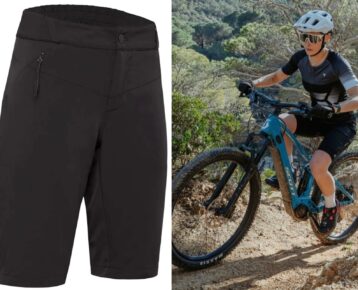 10% AKCIA new collection : Dámske cyklistické nohavice Silvini Alma Woven Light black