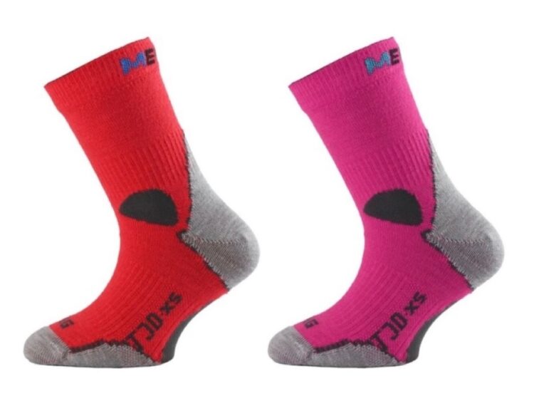 2026 AKCIA:  Juniorské trekingové ponožky Lasting Super Fine MERINO Wool Socks TJD