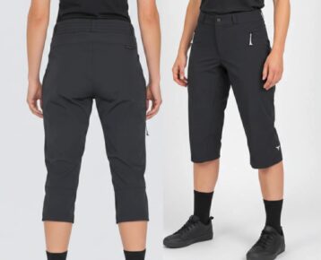 10% AKCIA new collection : Dámske nohavice na bicykel SILVINI Ranga 3/4 Woven Stretch