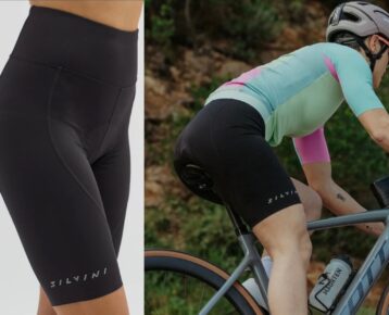 10% AKCIA new collection : Dámske cyklo šortky s vložkou Silvini Sellia QuatroFLEX Berenis®Pad Comfort+