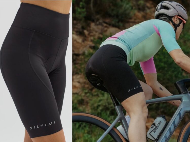 10% AKCIA new collection : Dámske cyklo šortky s vložkou Silvini Sellia QuatroFLEX Berenis®Pad Comfort+