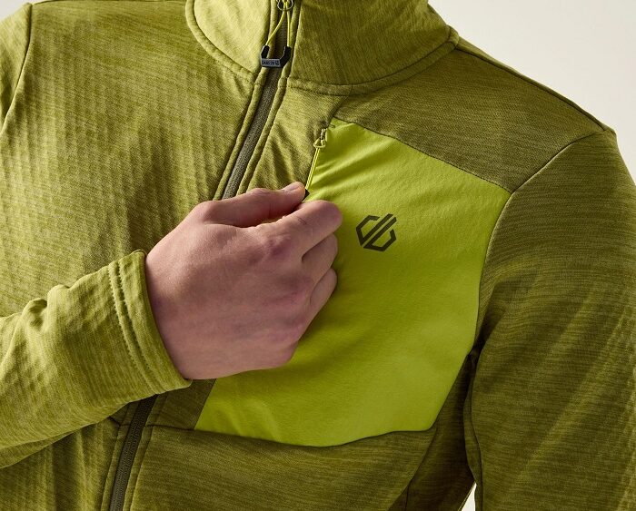 2026 Akcia Dare2b nová kolekcia: Pánska funkčná mikina Venture Stretch Midlayer DML619