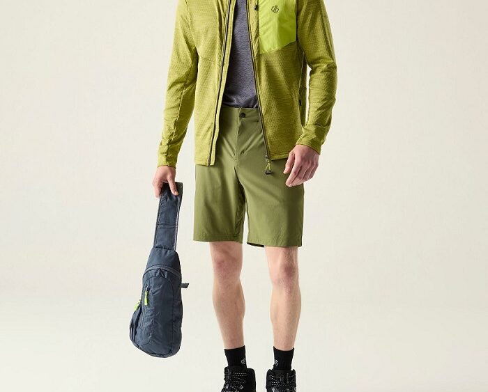 2026 Akcia Dare2b nová kolekcia: Pánska funkčná mikina Venture Stretch Midlayer DML619