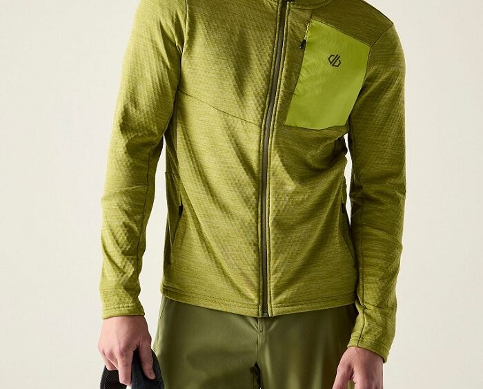 2026 Akcia Dare2b nová kolekcia: Pánska funkčná mikina Venture Stretch Midlayer DML619