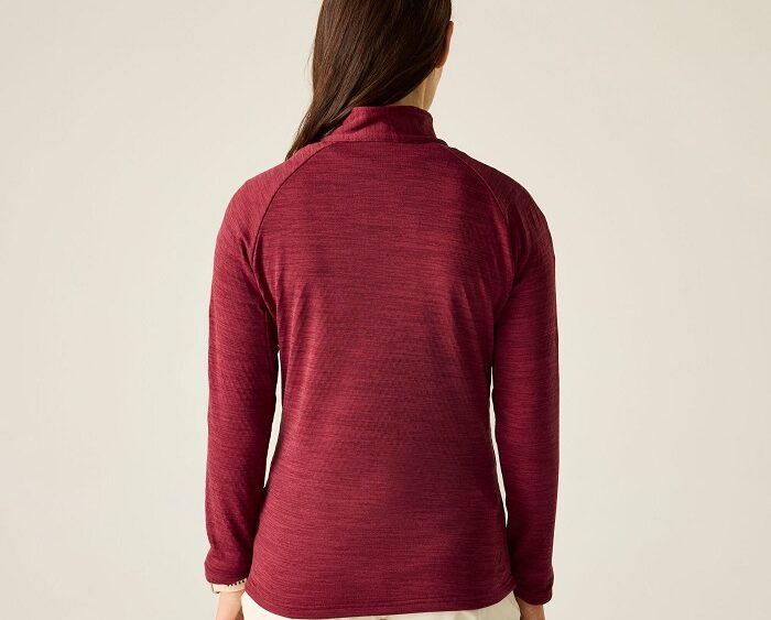 2026 Akcia Dare2b nová kolekcia: Dámska funkčná mikina Emerging III Mid DWL640 tibetan red