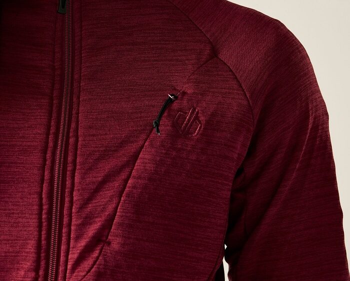 2026 Akcia Dare2b nová kolekcia: Dámska funkčná mikina Emerging III Mid DWL640 tibetan red