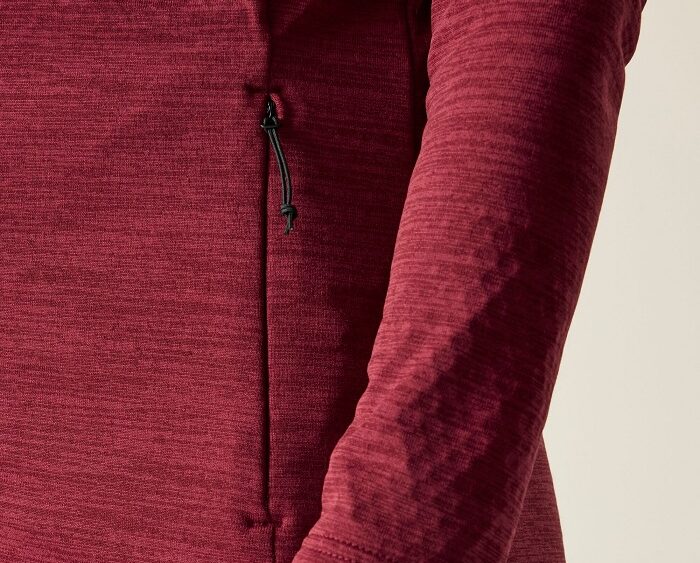 2026 Akcia Dare2b nová kolekcia: Dámska funkčná mikina Emerging III Mid DWL640 tibetan red