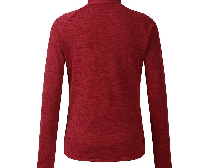 2026 Akcia Dare2b nová kolekcia: Dámska funkčná mikina Emerging III Mid DWL640 tibetan red