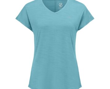 2026 Akcia Dare2b nová kolekcia: Dámske funkčné tričko Vigilant Tee DWT455 nordic blue